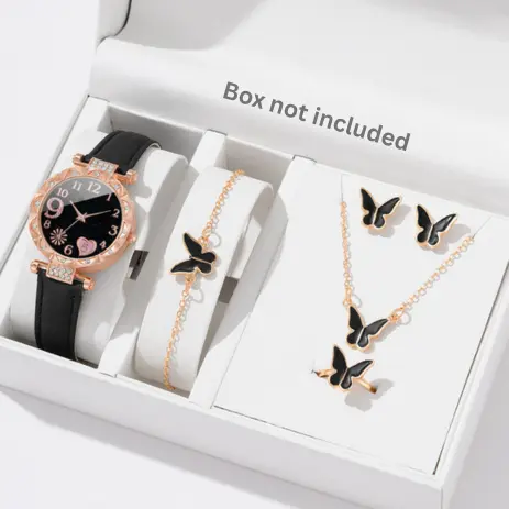 Butterfly watch set for girl's | বাটারফ্লাই ঘড়ির সেট